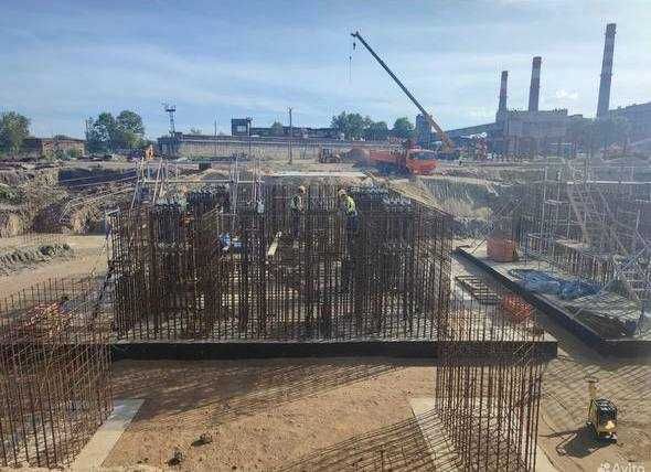 Монолит по промышленный здании