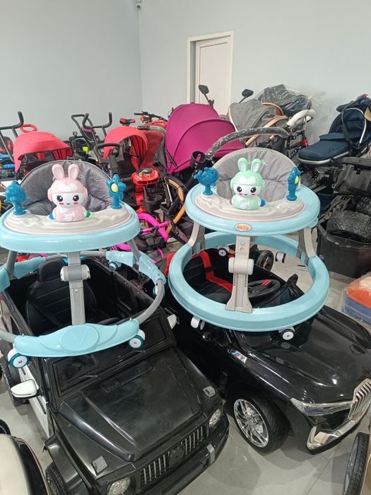 Велосипед и коляска