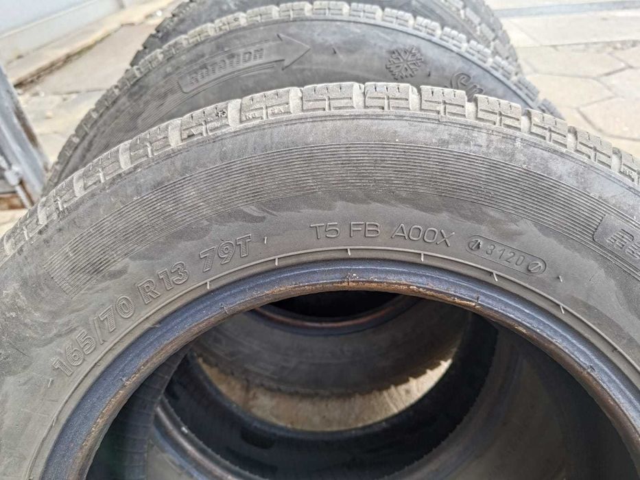 4бр 165/70/13R14  летни гуми с джанти Рено Клио 4x100 с подарък зимни