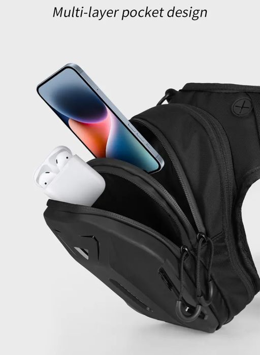 Geanta picior moto Motowolf