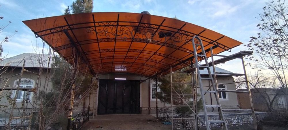 Навесы решётки для окон перила ограждение быстро и качественно. Навес