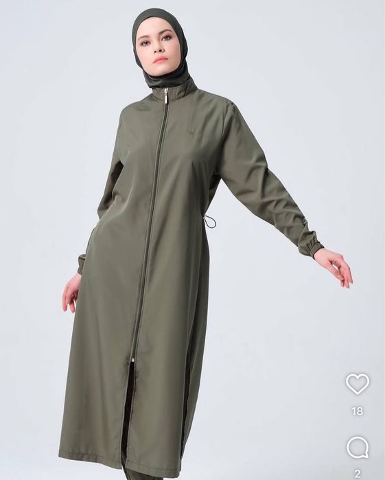 Буркини закрытый купальник