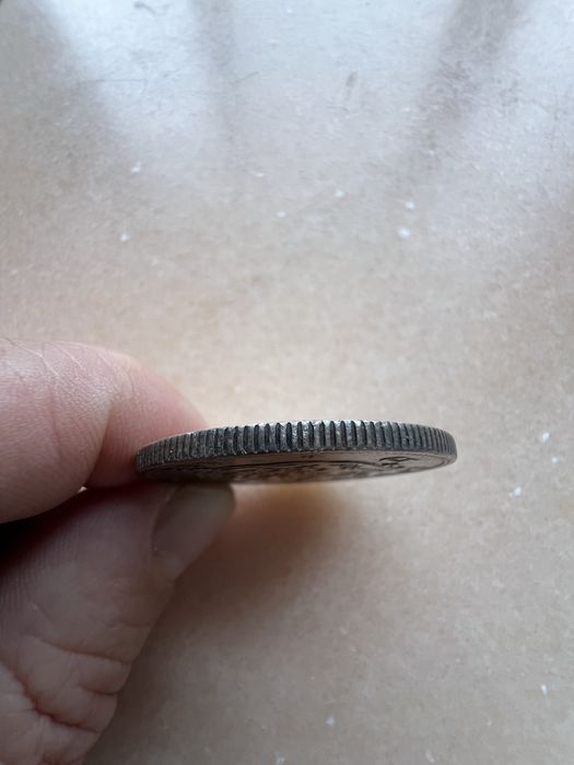 Moneda argint 5 lei 1881