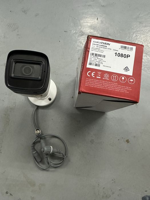 Hikvision dvr + 4 камери