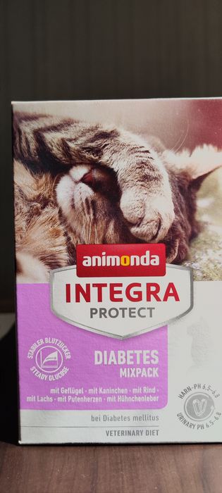 Храна за котки с диабет