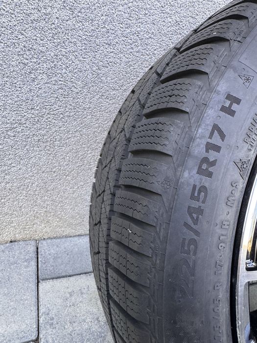 Set complet roți iarnă (jante + anvelope) Mercedes R17 5x112 – Continental WinterContact TS 860 S