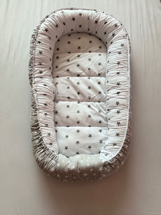 Двустранно бебешко гнездо 100% памук