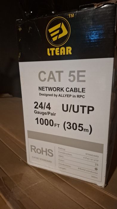 Интернет кабель UTP 8x0.51 305 м