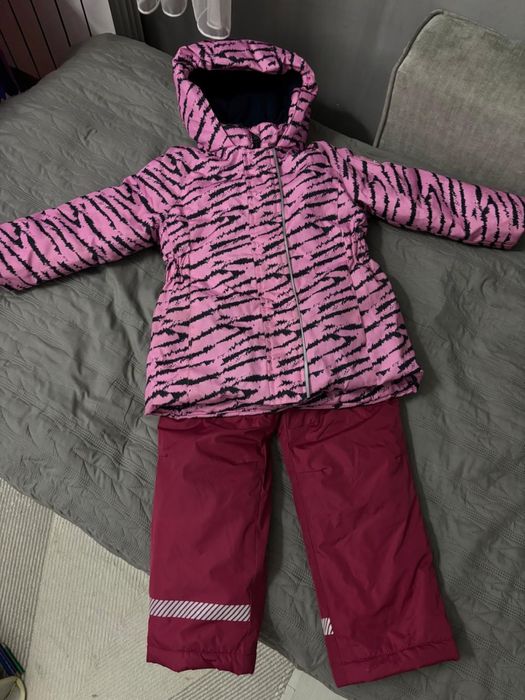 Зимний костюм  б/у на 5-6 лет