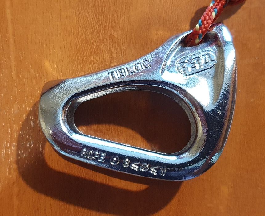 Blocator de mana Petzl Tibloc nefolosit