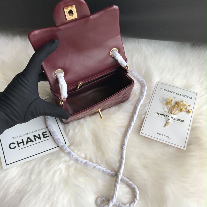 Geanta Chanel Single Flap mini piele naturala pe comanda