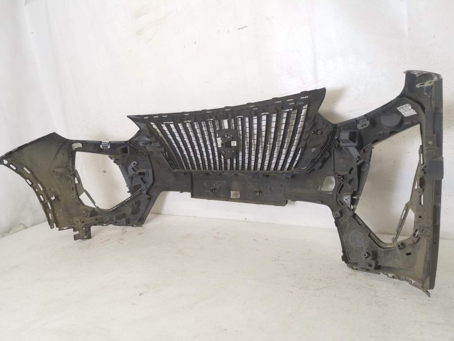 Предна броня с радиаторна решетка Пежо / Peugeot Facelift Оригинална,