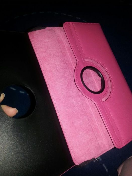 Husa Ipad (Apple) culoare roz, NOUA