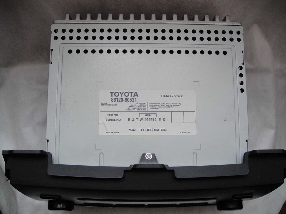 Автомагнитола на Land Cruiser Prado
