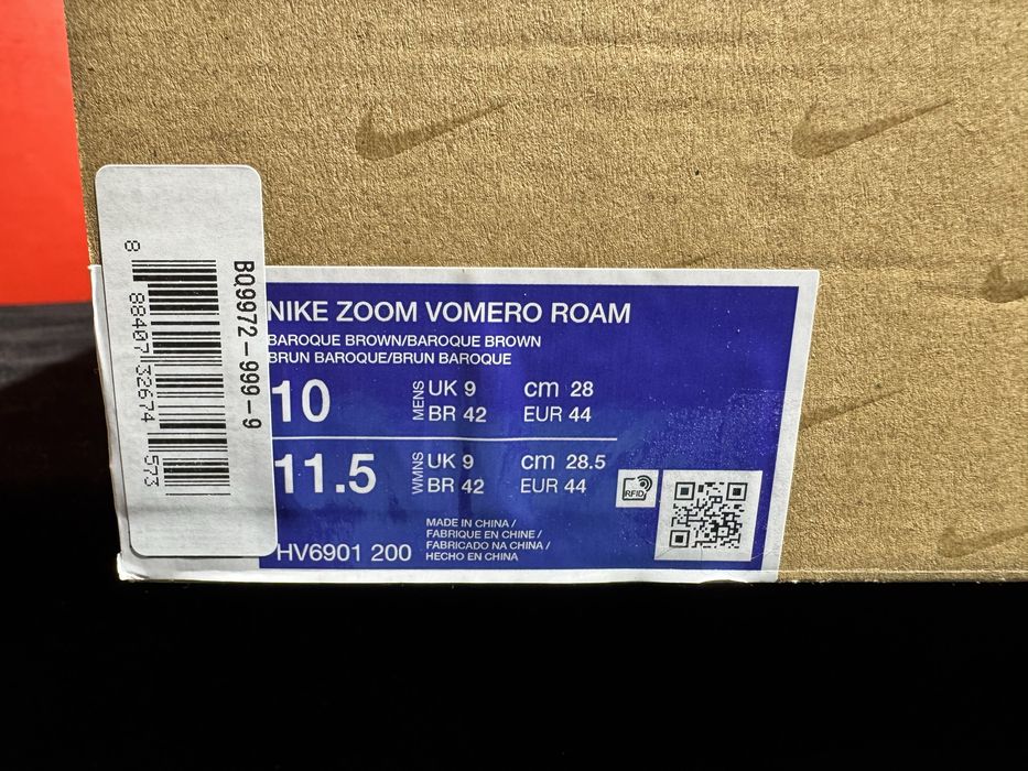 № 44,45,45.5 оригинални Nike Zoom Vomero Roam Shoemag