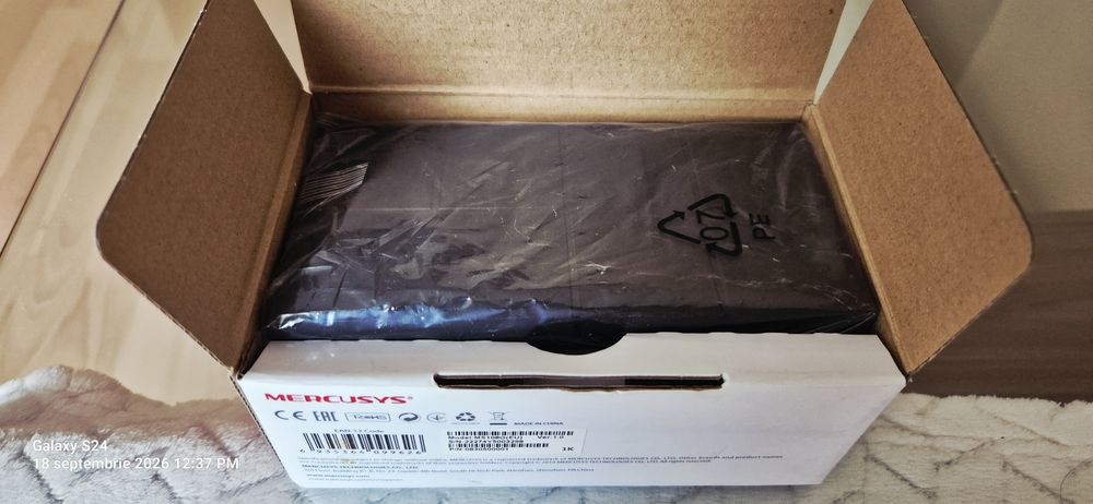 Switch Desktop Gigabit cu 8 porturi Mercusys MS108G