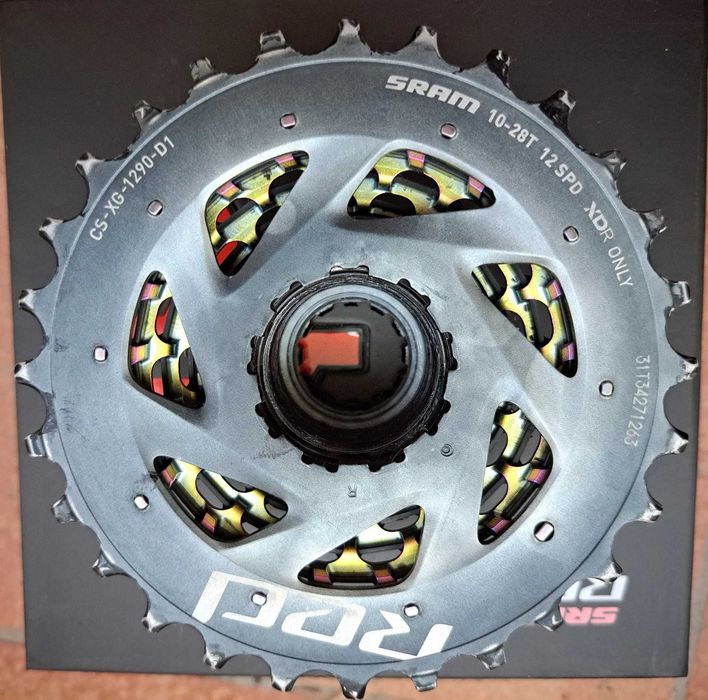 Caseta Sram Red 12 viteze rainbow