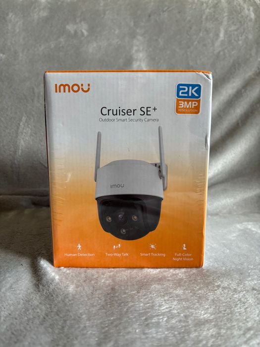 cameră inteligentă de exterior Imou Cruiser SE+ 2K (3MP), complet nouă, sigilată.