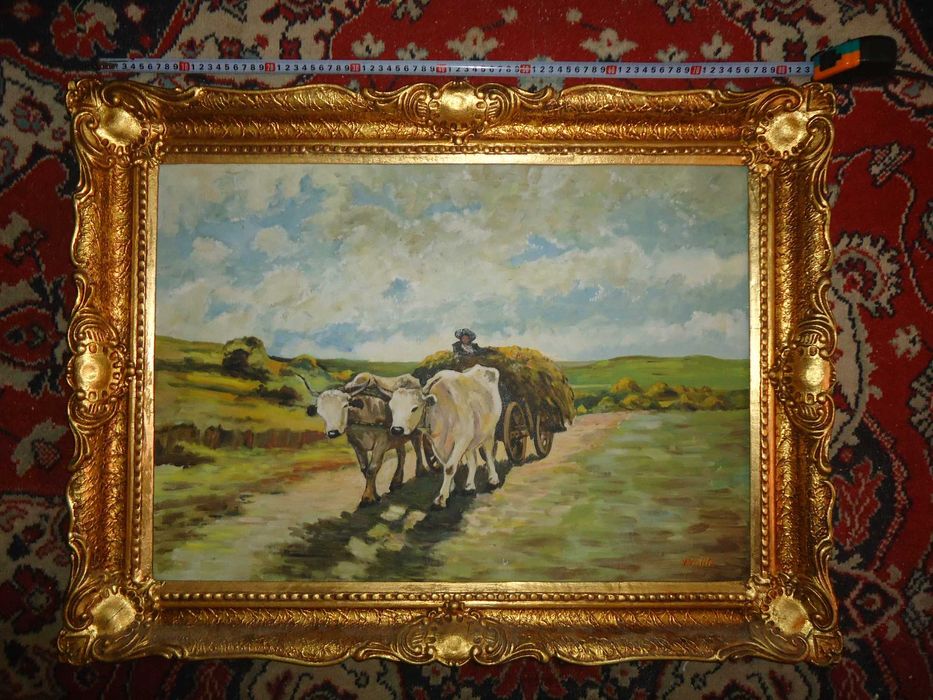 Tablouri ulei peisaje, reproduceri, natura moarta, diverse dimensiuni.