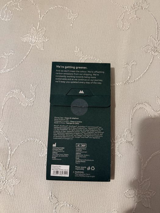 Кейс Mous за iphone 16 pro