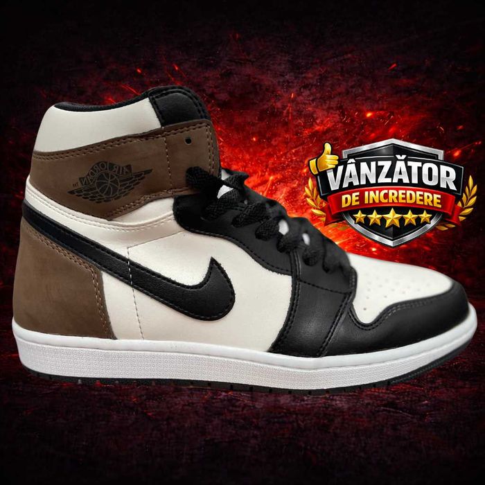 Adidasi Nike Air Jordan 1 Retro High OG Dark Mocha