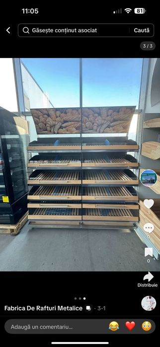 Rafturi panificatie și patiserie