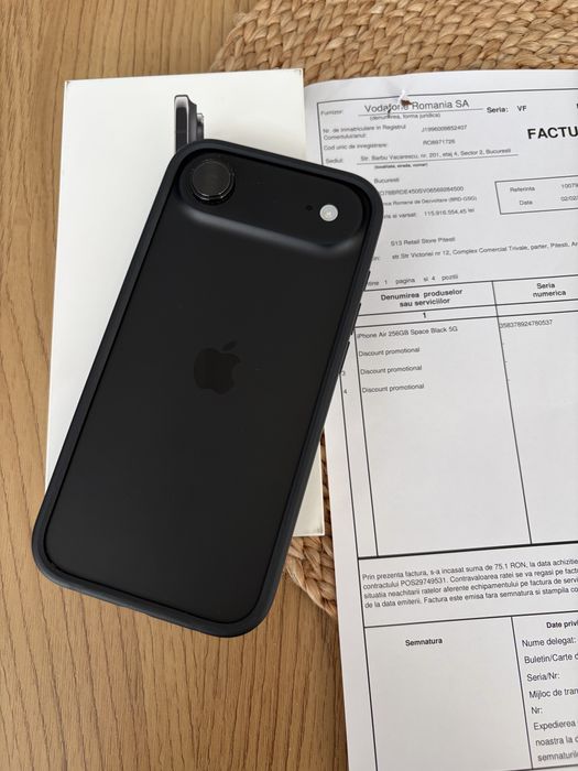 Iphone 17 air 256 GB space black