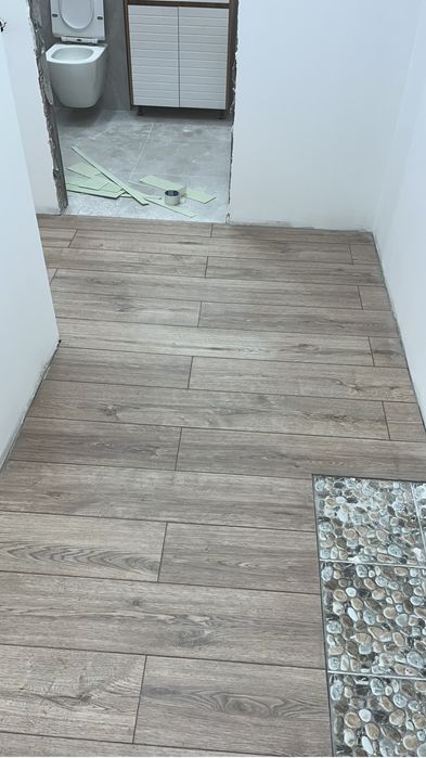 Укладка ламината плинтус