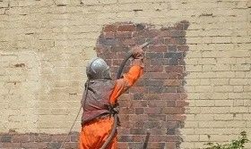 Пескоструй, Пескоструйная очистка песком