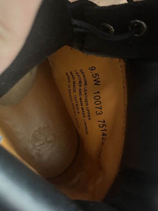 Timberland 6 inch ботуши черни  43,5 номер