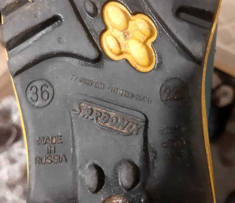 Резиновые сапоги 36 размера