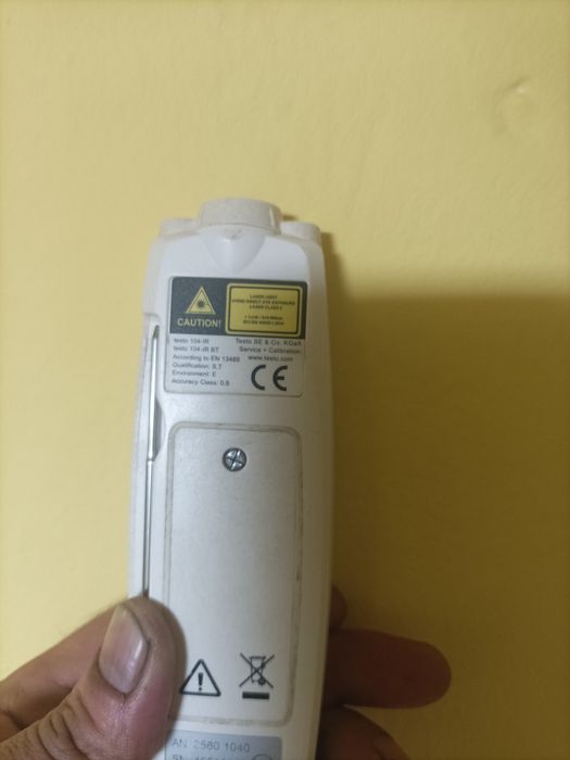 Termometru profesional Testo 104-IR (infraroșu + sondă) – NOU

Preț:75