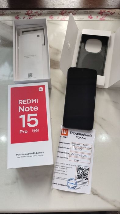 Продается телефон Redmi note 15 pro