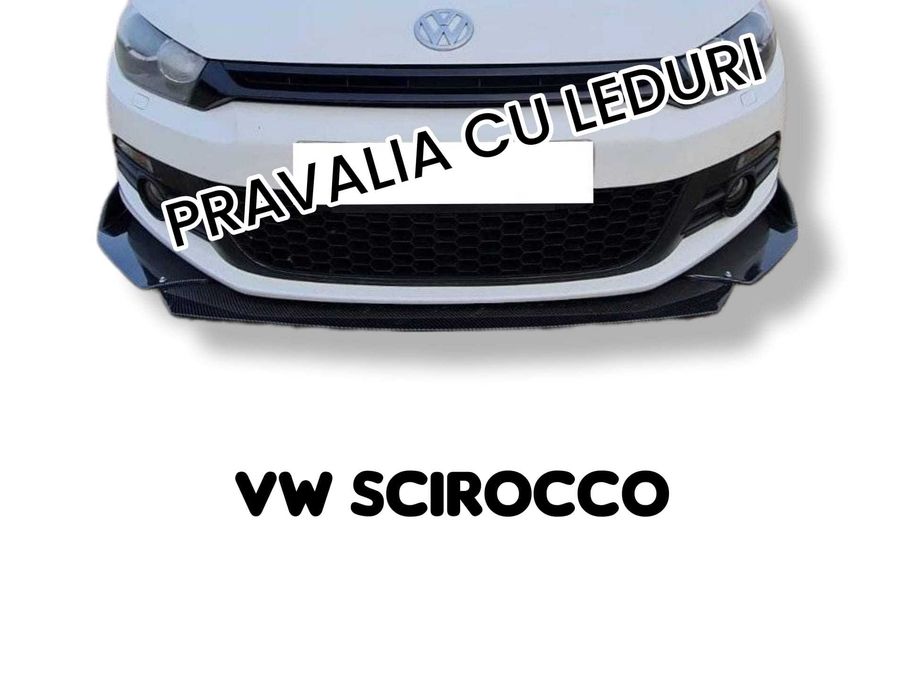 Lip prelungire ornament  bara fata adaptabil pe Volkswagen Scirocco