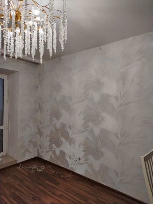 Профессиональная поклейка обоев