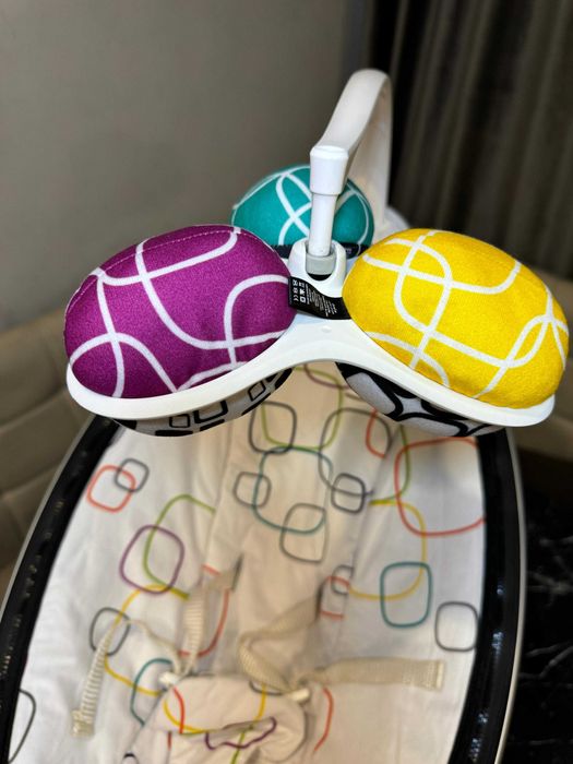 Детское Кресло-качалка 4moms MamaRoo4 Multi Plush
