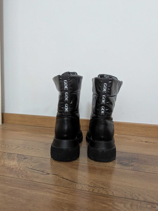 Ghete GOE damă cu garnituri de piele, 39