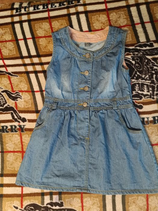 Джинсовый сарафан Zara