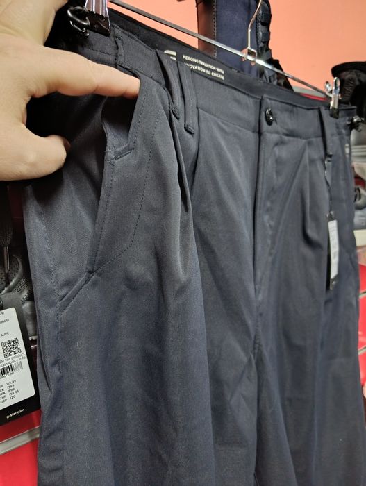 Уголемен панталон G-Star Raw Pleated W33 W34 W35 W36 W38 нов мъжки оригинален