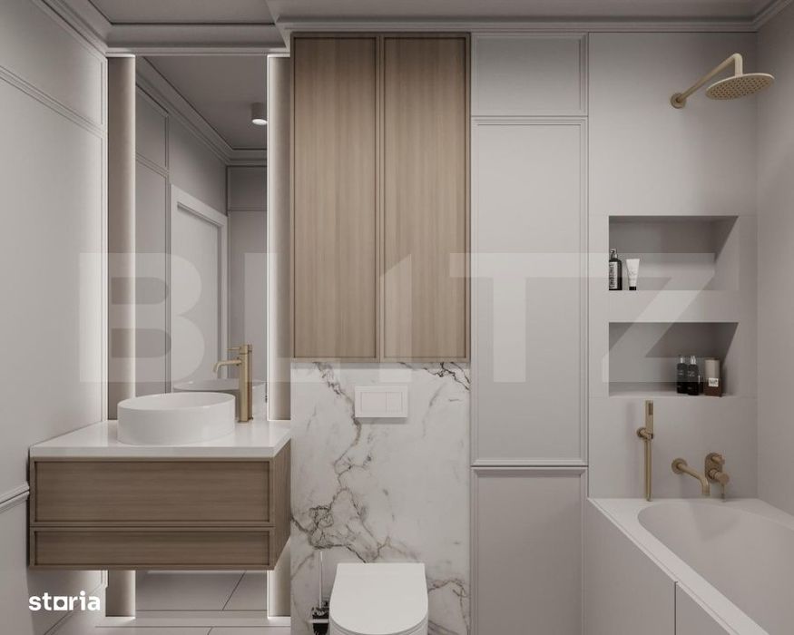 Apartament 2 camere, balcon generos, parcare inclusa , Giroc, zona Nep