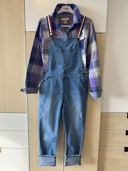 Джинсы и рубашки для девочек на рост 158 см