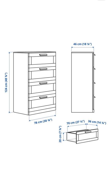 Комод  Бримнэс - ИКЕА