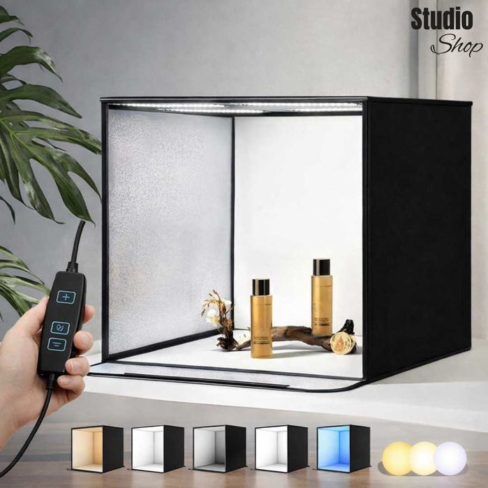 Фотобокс 45×45 см с LED подсветкой. СРОЧНО