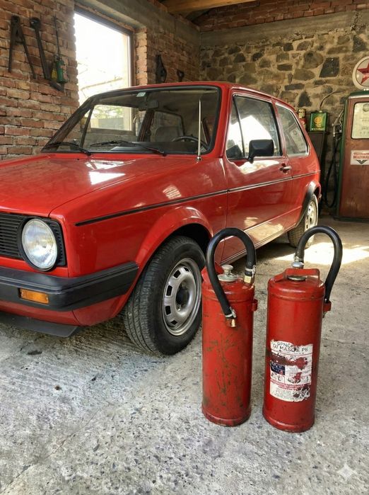 Extinctor stingator vechi romanesc de colectie vintage retro