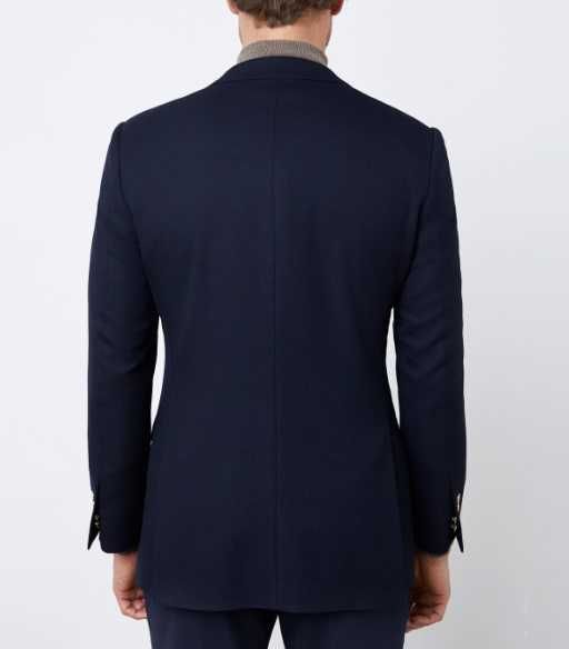 Sacou blazer slim 48 M premium Bruno Saint Hialire NOU lana super 100