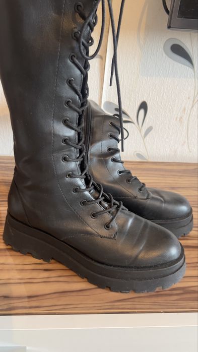 Сапоги ботинки ботфорты женские