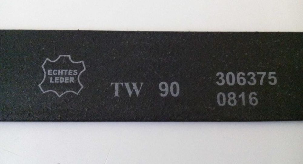 Curea din piele naturala, culoare negru