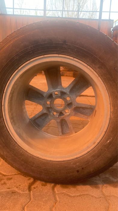 Титановые диски  с покрышкой Dunlop