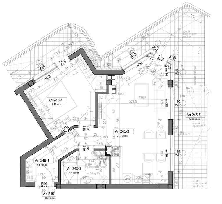 Двустаен апартамент с гараж