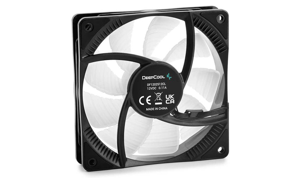 net Кулер кейса Case Cooler Deepcool RF120M RGB LED Fan(5в1) Black 1.4